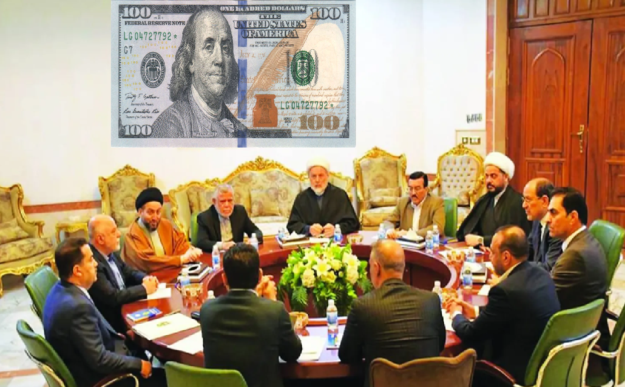 الدولار يرفض النزول عن سعر صرفه استجابة لخونة العراق وسراق ماله العام