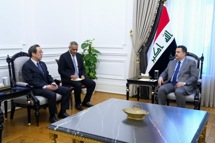 العراق وكوريا الجنوبية يؤكدان على تعزيز العلاقات بين البلدين