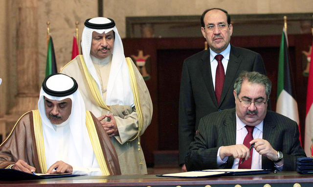 زيارة رئيس الوزراء الكويتي ..العراق ينتقل من الفصل السابع إلى الفصل السادس