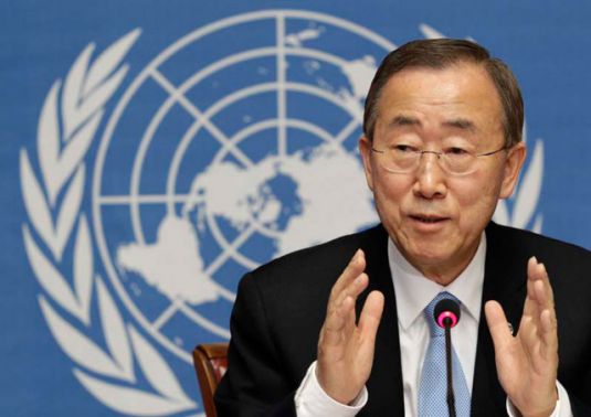 الامين العام للامم المتحدة يدين العنف في مصر