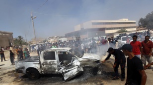 تفجير انتحاري قرب مركز عسكري في مدينة بنغازي الليبية