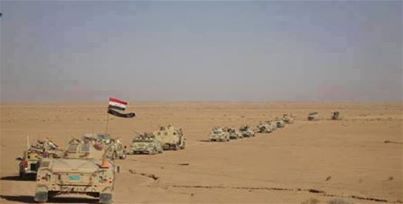 وزارة الدفاع:تم تدمير اهداف للقاعدة في صحراء الرمادي