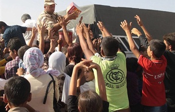 مساعدات امريكية لاكراد سوريا عبر اقليم كردستان