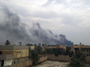 اشتباكات عنيفة وسط الرمادي اليوم