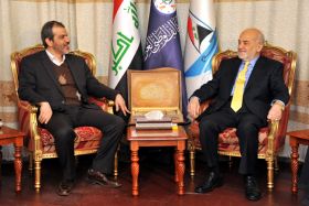 الحبايب..الجعفري وفر يبحثان تعزيز افاق التعاون بين بغداد وطهران!!