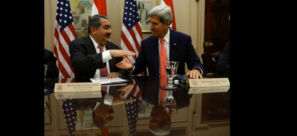 كيري في اتصال هاتفي مع هوشيار :الولايات المتحدة تدعم الحكومة العراقية في معاركها الحالية !