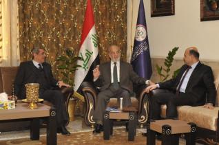 موسم الانتخابات..الجعفري يبحث مع محافظ البصرة الواقع الخدمي في المحافظة !