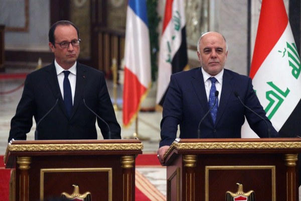 هولاند :فرنسا مستعدة لمضاعفة التحرك ضد الإرهابيين في العراق
