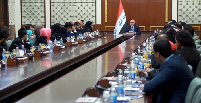 العبادي يؤكد على اهمية دور مؤسسات المجتمع المدني في محاربة التطرف