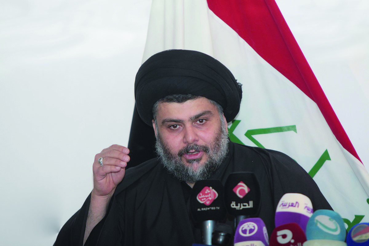 الصدر يؤكد على تعزيز قدرات الجيش العراقي