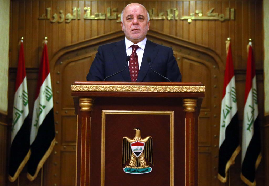 العبادي:تحرير الموصل ستكون الضربة القاصمة والنهائية لداعش