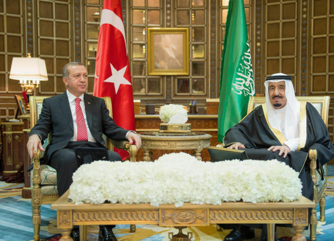 ملك السعودية والرئيس التركي يبحثان التعاون الاستراتيجي بين البلدين