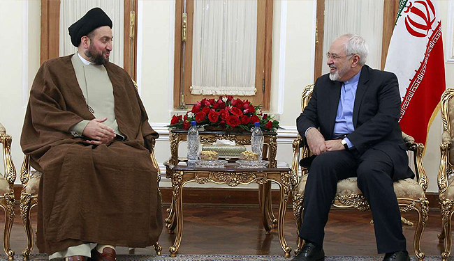 ظريف والحكيم :العراق وايران جسدان في روح واحدة!