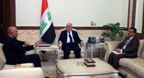 العبادي يؤكد على حث ابناء الموصل على تحرير مدينتهم