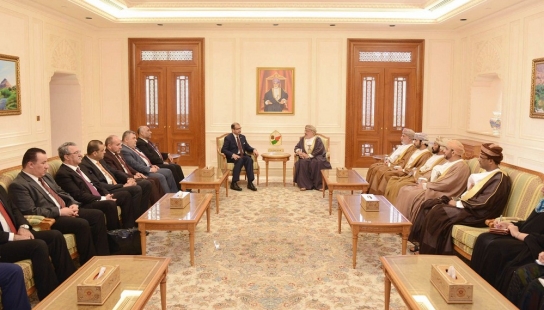 الجبوري والمعولي يبحثان التعاون بين العراق وسلطنة عمان