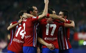 أتلتيكو يتقاسم الصدارة مع برشلونة