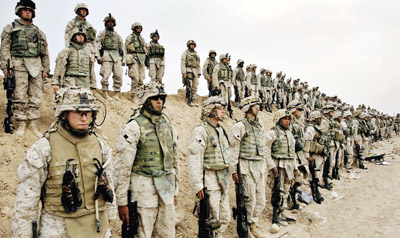 الجيش الامريكي : قوات المارينز في العراق