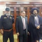 محافظ صلاح الدين يستقبل وفد كتائب حزب الله!