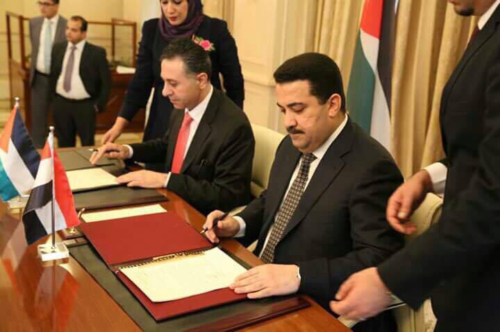 العراق والأردن يؤكدان على تعزيز التعاون الاقتصادي بين البلدين