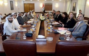 تعاون عراقي إماراتي في المجالات السياسية والأمنية والإقتصادية