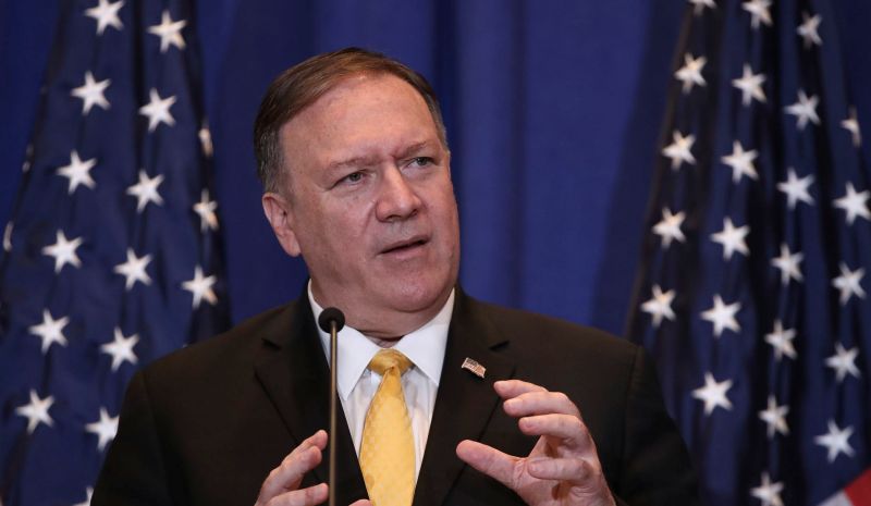 بومبيو:عبد المهدي “مجرد”رئيس لحكومة تصريف اعمال والشعب العراقي يرفض إخراج قواتنا