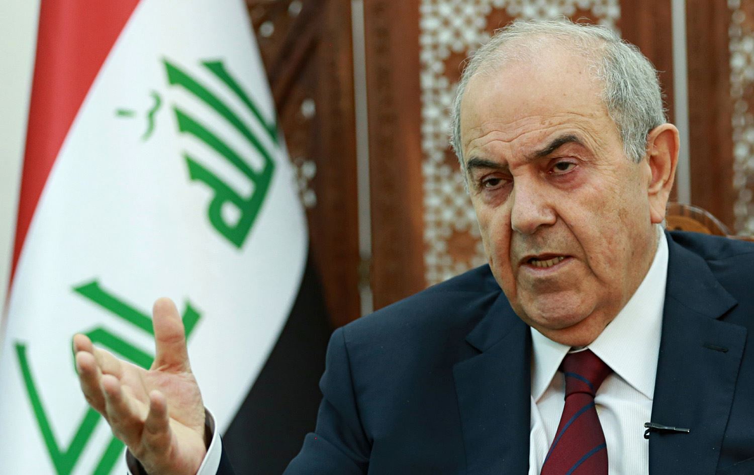 علاوي:معظم دول العالم ادانت القتل والقمع الوحشي للمتظاهرين ما عدا حكومة العراق