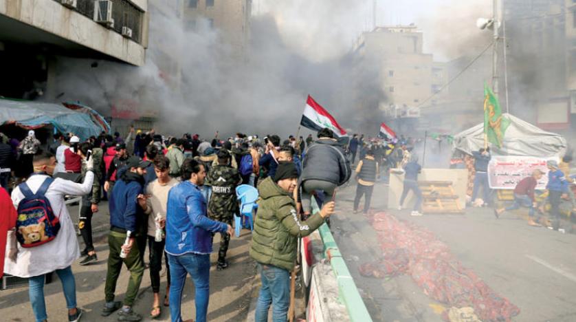 مفوضية حقوق الإنسان تعبر عن قلقها في سقوط شهداء وجرحى في ساحة التحرير