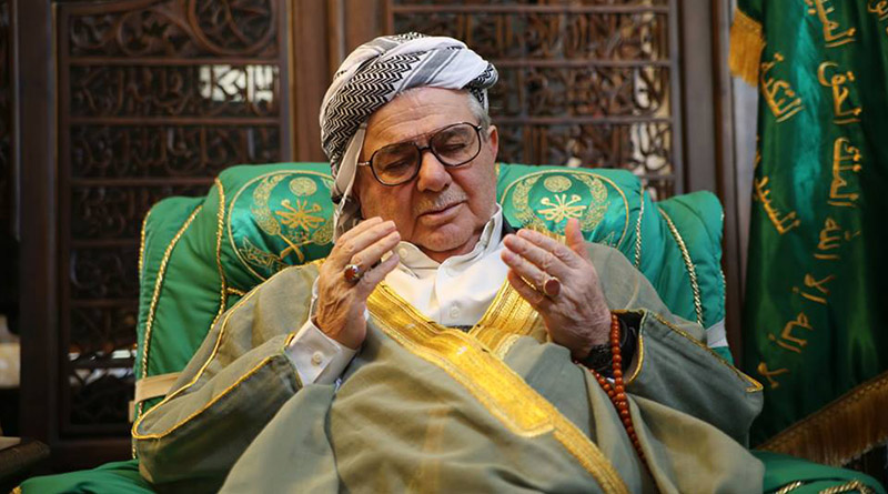 وفاة رئيس الطريقة الكسنزانية في العراق والعالم الشيخ محمد بن عبد الكريم الكسنزاني