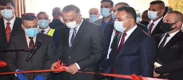 افتتاح مستشفى ميداني لمرضى كورونا في احدى قاعات معرض بغداد الدولي