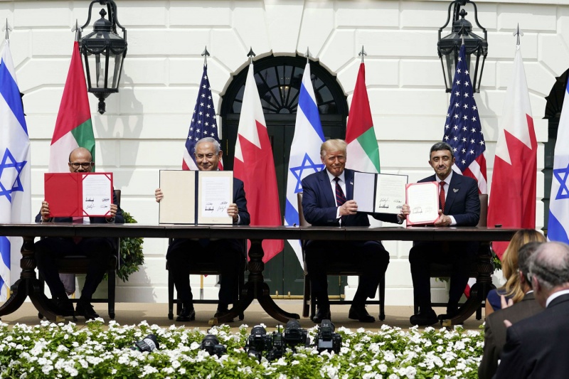 اِتفاق سلام بين الإمارات والبحرين وإسرائيل