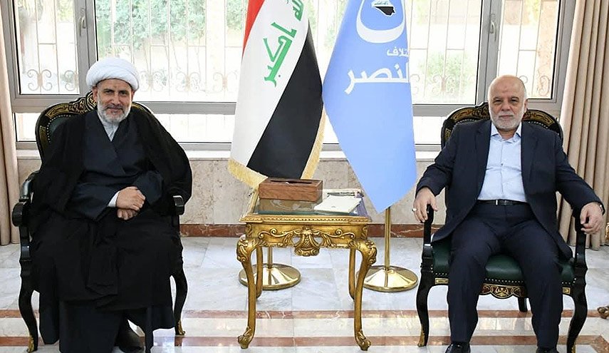 العبادي وممثل الصدر يبحثان ” نزاهة” الانتخابات القادمة