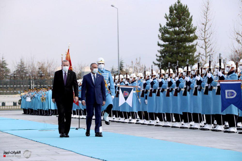 الكاظمي يلتقي أردوغان