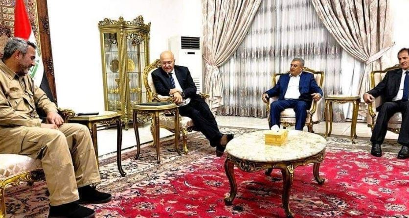 رئيس الجمهورية يجتمع مع  المصنف في قائمة الإرهاب الدولية أبو فدك!!