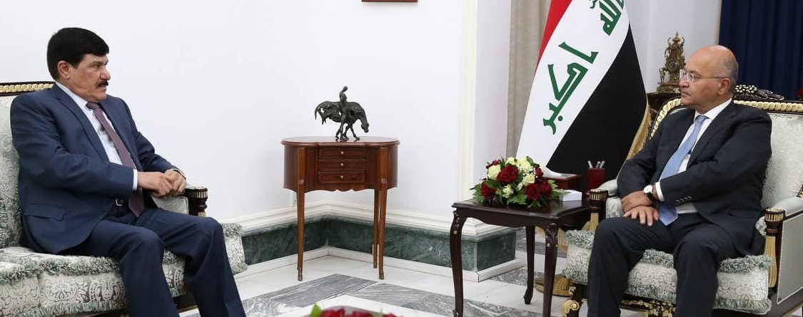 صالح يؤكد استقرار المنطقة مرتبط باستقرار العراق وسوريا