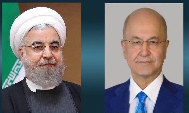 الاحتلال..روحاني لصالح:اقتصاد العراق جزء من الاقتصاد الإيراني !!