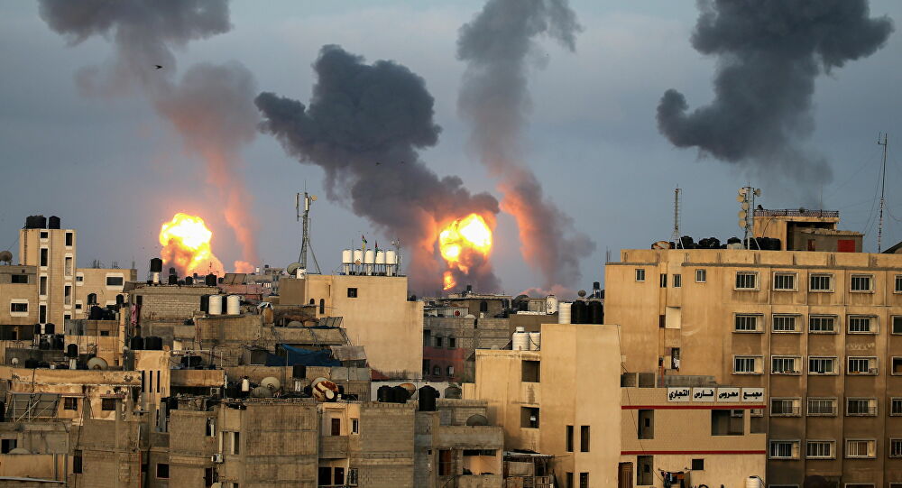 طائرات الاحتلال  الإسرائيلي تشن أعنف الغارات على غزة
