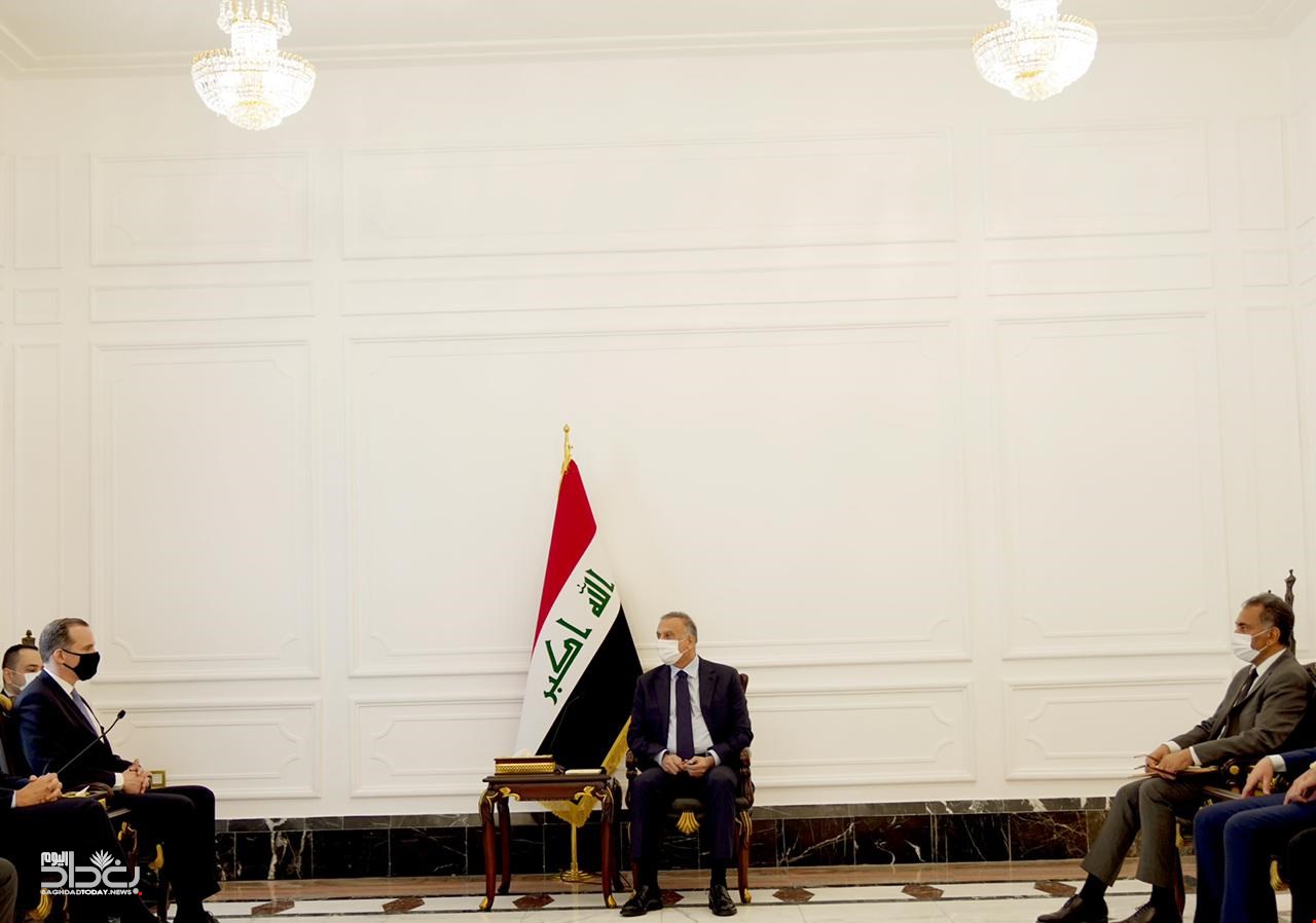 الكاظمي ومكغورك يؤكدان على تعزيز العلاقات بين العراق وأمريكا