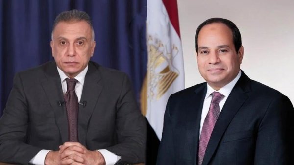 السيسي يؤكد على الدعم المصري للعراق في حفظ سيادته