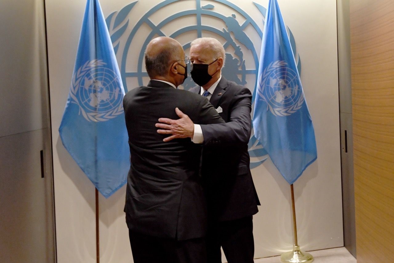 بايدن :بلادي ملتزمة باستقرار العراق