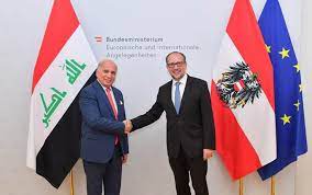 العراق والنمسا ينتقلان من مرحلة الخلافات الى الشراكة والتعاون الاقتصادي