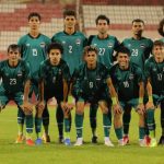 المنتخب الأولمبي العراقي يختم تدريباته على ملعب نادي الشباب في البحرين