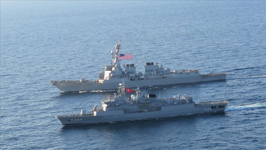 تعاون عسكري تركي أمريكي في البحر الأسود