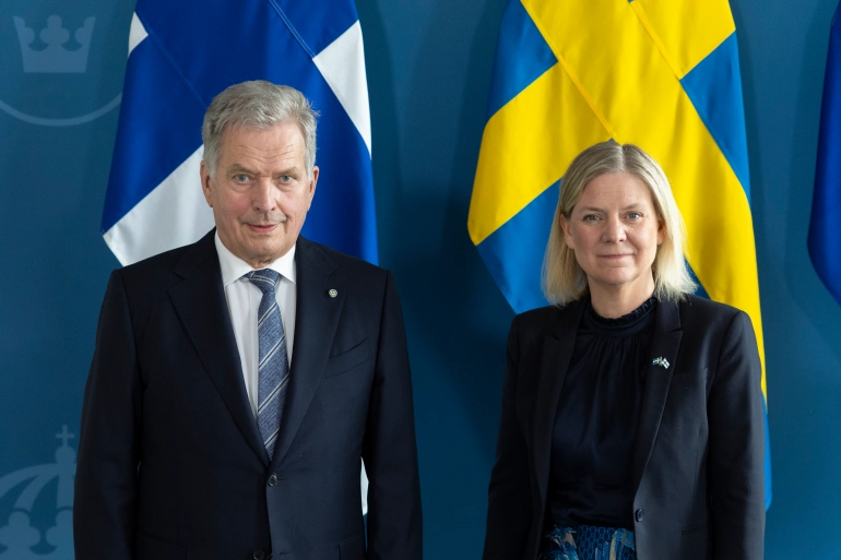 اليوم..السويد وفنلندا يقدمان طلب الإنضمام رسميا إلى حلف الناتو