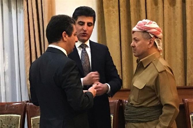 حزب بارزاني:رئاسة الجمهورية والإقليم والوزراء لن تخرج من العائلة البارزانية