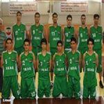 المنتخب الوطني للناشئين بكرة السلة يستعد لبطولة غرب آسيا