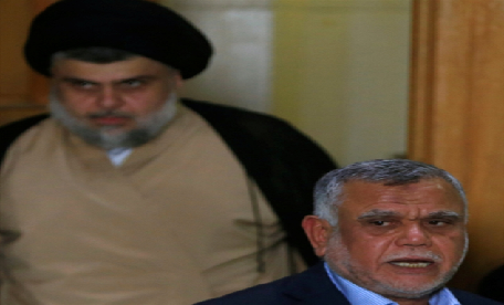 تحالف الفتح:الخلاف مع الصدر حول تشكيل الكتلة الشيعية الأكبر