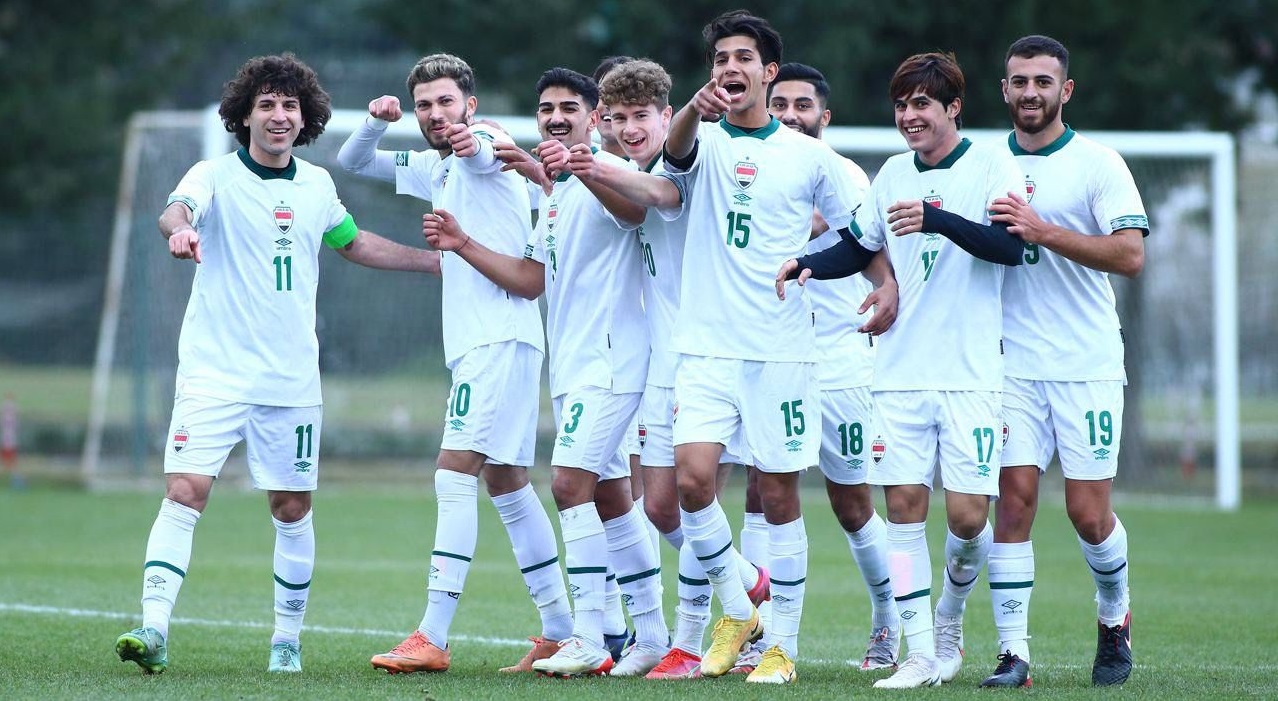 اليوم..المنتخب الأولمبي العراقي أمام نظيره الأردني