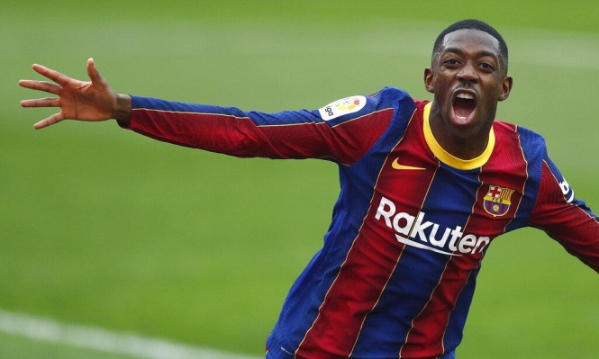 تقرير صحفي:برشلونة يرفض تجديد العقد مع اللاعب( عثمان ديمبلي)