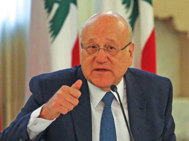 ميقاتي:إسرائيل تعتدي على ثرواتنا