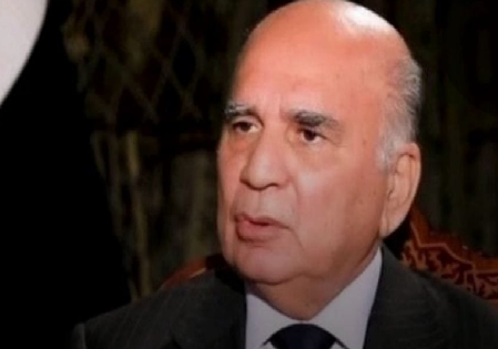 عرب وين وطنبور وين؟؟..وزير الخارجية يدعو لحل المشكلة الأوكرانية تاركا مشاكل العراق!!